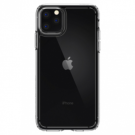 Чехол для iPhone 11 Pro Max гибридный для экстремальной защиты Spigen SGP Crystal Hybrid прозрачный