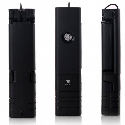 Монопод (палка для селфи) Bluetooth с кнопкой и подсветкой Remax XII Zone XT-P016 черный