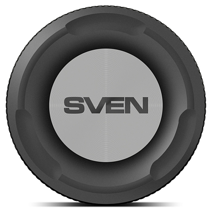 Портативная колонка Sven PS-210 с защитой от воды, FM-радио, USB и поддержкой MicroSD карт черная