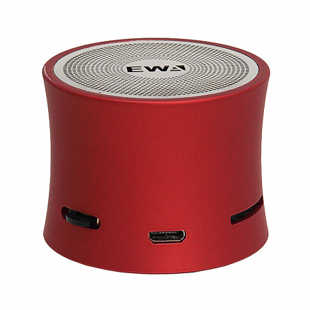 Портативная колонка Mini Ewa A104 с поддержкой microSD карт красная