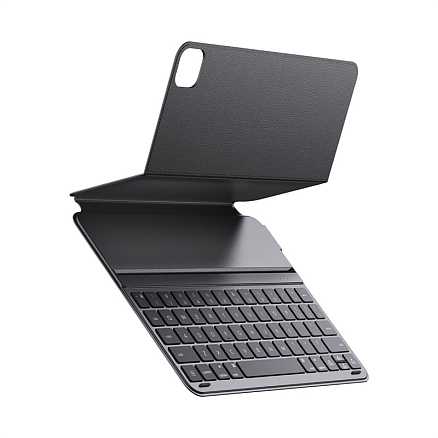 Чехол для iPad Pro 12.9 2020, 2021, 2022 кожаный книжка с клавиатурой Baseus Brilliance P40112602111-04 черный