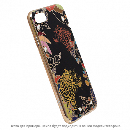 Чехол для iPhone 7, 8 пластиковый Devia Luxy Leopard