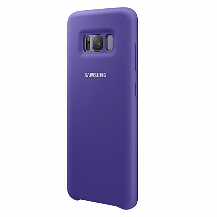 Чехол для Samsung Galaxy S8 G950F оригинальный Silicone Cover EF-PG950TVEG фиолетовый