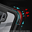 Чехол для Xiaomi Redmi Note 9 гибридный Rzants Tactical Shield черный