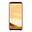 Чехол для Samsung Galaxy S8+ G955F оригинальный Alcantara Cover EF-XG955APE розовый