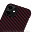 Чехол для iPhone XR кевларовый тонкий Pitaka MagEZ черно-красный