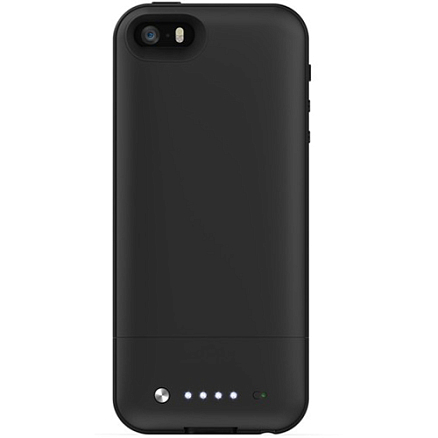 Чехол-аккумулятор с памятью 64GB для iPhone 5, 5S, SE Mophie Space Pack 1700mAh черный