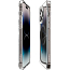 Чехол для iPhone 14 Pro гибридный Spigen Ultra Hybrid MagSafe Carbon Fiber прозрачный