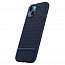 Чехол для iPhone 13 гибридный Spigen Caseology Parallax синий