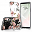 Чехол для Samsung Galaxy S9+ гелевый ультратонкий Spigen SGP Liquid Crystal Rose Blossom прозрачный