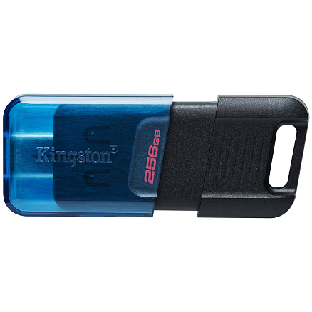 Флешка Kingston DataTraveler 80 M 256GB Type-C USB 3.2 Gen 1 черная
