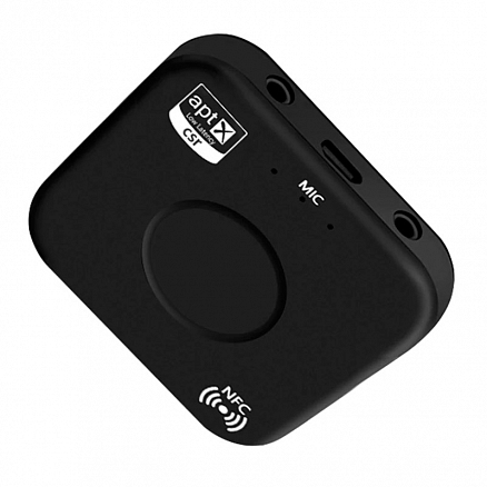 Bluetooth аудио адаптер (ресивер) 3,5 мм aptX Comfast B7 Plus черный