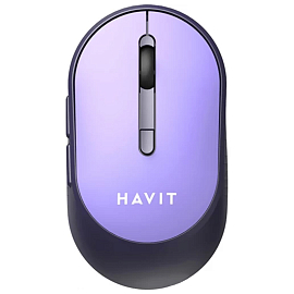 Мышь беспроводная оптическая Havit MS78GT 6 кнопок 3200 dpi фиолетовая