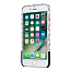 Чехол для iPhone 7, 8 кожаный на заднюю крышку Nillkin Oger бело-коричневый