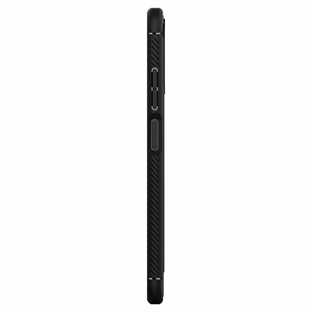 Чехол для Xiaomi Redmi Note 10 5G, Poco M3 Pro гелевый Spigen SGP Rugged Armor черный