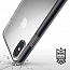 Чехол для iPhone X, XS гибридный Ringke Fusion Kit прозрачно-черный
