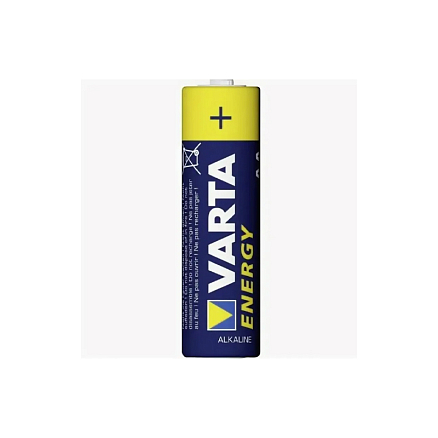 Батарейка LR6 Alkaline (пальчиковая большая AA) Varta Energy упаковка 2 шт.