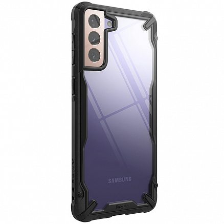 Чехол для Samsung Galaxy S21 гибридный Ringke Fusion X черный