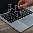 Накладка на клавиатуру защитная для Apple MacBook Pro 13 Touch Bar A1706, A1989, A2159, Pro 15 Touch Bar A1707, A1990 EU (русские буквы) черная