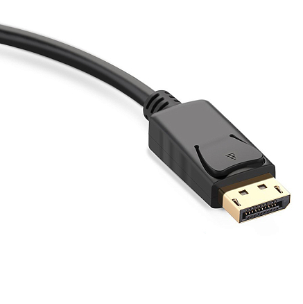 Переходник (преобразователь) DisplayPort - VGA (папа - мама) Ugreen DP109 черный