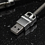 Кабель USB - Lightning для зарядки iPhone 1 м 2.4А плетеный металлический Joyroom JESS S-M336 серебристый