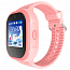 Детские умные часы с GPS трекером и камерой Smart Baby Watch Q06 розовые