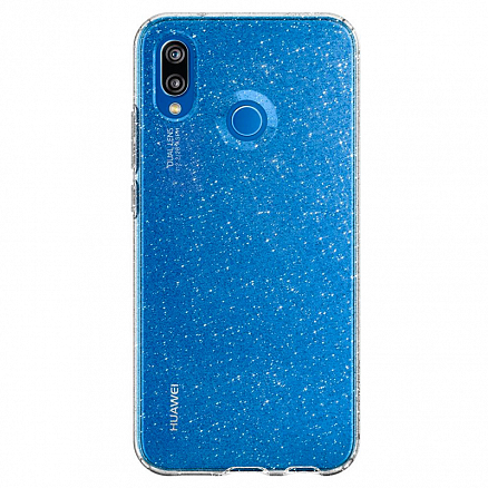 Чехол для Huawei P20 Lite, Nova 3e гелевый с блестками Spigen SGP Liquid Crystal Glitter прозрачный