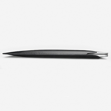 Чехол для Apple MacBook Pro 13 Touch Bar A1706, A1989, A2159, A2251, A2289, Pro 13 A1708 кожаный футляр WiWU Skin темно-серый