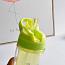 Бутылка для воды с трубочкой Korean Trendy Cup Kiwi 400 мл зеленая