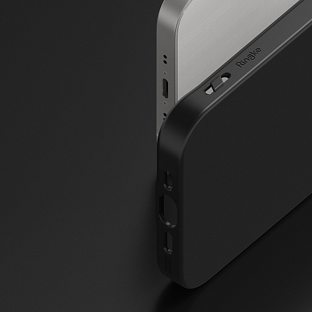 Чехол для iPhone 13 mini гелевый ультратонкий Ringke Air S черный