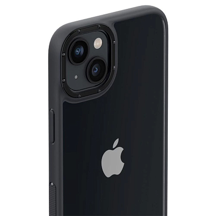 Чехол для iPhone 14 гибридный Spigen Caseology Skyfall матовый черный