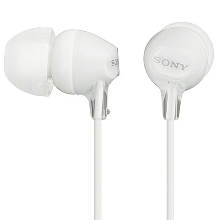 Наушники Sony MDR-EX15LP вакуумные белые