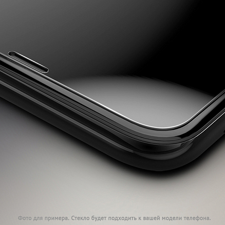 Защитное стекло для iPhone 13 mini на весь экран противоударное Mocoll Rhinoceros 2.5D черное