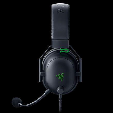 Наушники Razer BlackShark V2 полноразмерные с микрофоном и подсветкой игровые черные