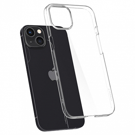 Чехол для iPhone 13 пластиковый ультратонкий Spigen Air Skin матовый прозрачный