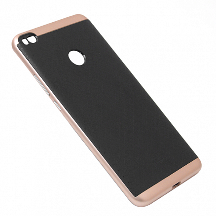 Чехол для Xiaomi Mi Max 2 гибридный iPaky Bumblebee черно-розовый