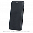 Чехол для Samsung Galaxy A03s кожаный - книжка GreenGo Smart Diva черный