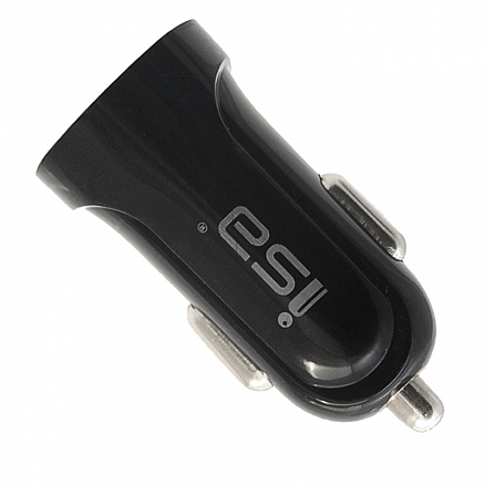 Зарядное устройство автомобильное с USB входом 1А ISA C15 черное 
