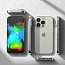 Чехол для iPhone 14 Pro Max гелевый с блестками ультратонкий Ringke Air прозрачный
