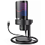Микрофон для стрима с поп-фильтром Fifine A9 черный