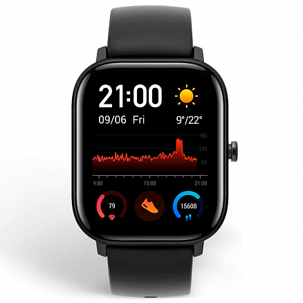 Умные часы Xiaomi Amazfit GTS A1914 черные