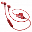 Наушники беспроводные Bluetooth JBL E25BT вакуумные с микрофоном и пультом красные