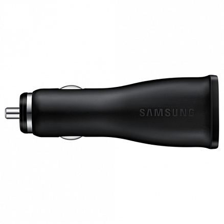 Зарядное устройство автомобильное с USB входом 2А и microUSB кабелем Samsung EP-LN915UBEGRU черное
