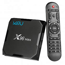 ТВ приставка андроид Miru X96 max+ 4ГБ/32ГБ