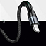 Кабель USB - Lightning для зарядки iPhone 1 м 2А плетеный Usams U55 черный