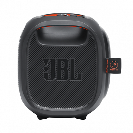 Портативная колонка JBL PartyBox On-The-Go для вечеринок с микрофоном черная