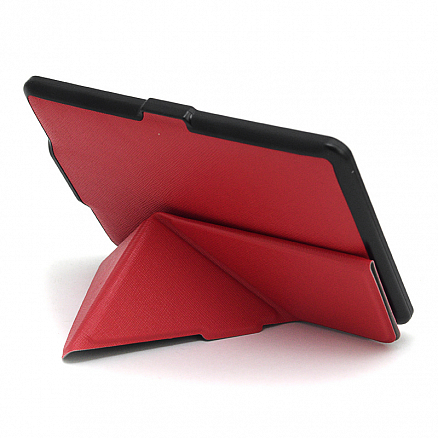 Чехол для Amazon Kindle Paperwhite (2015), 3 (2017) кожаный Nova-06 Origami красный
