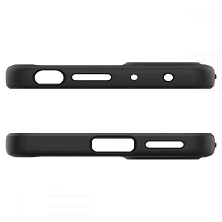 Чехол для Xiaomi Redmi Note 11 Pro гибридный Spigen Ultra Hybrid матовый черный