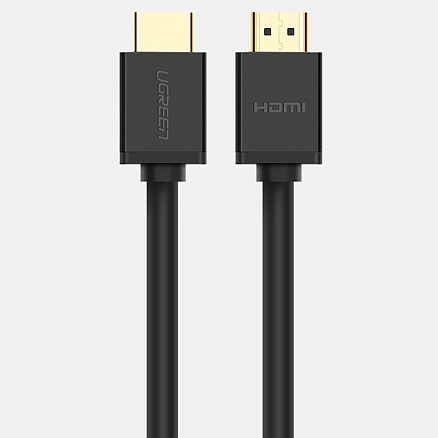Кабель HDMI - HDMI (папа - папа) длина 2 м версия 2.0 4K 60Hz Ugreen HD104 черный