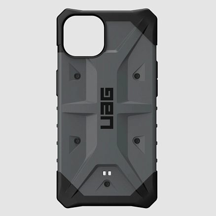 Чехол для iPhone 13 гибридный для экстремальной защиты Urban Armor Gear UAG Pathfinder серый